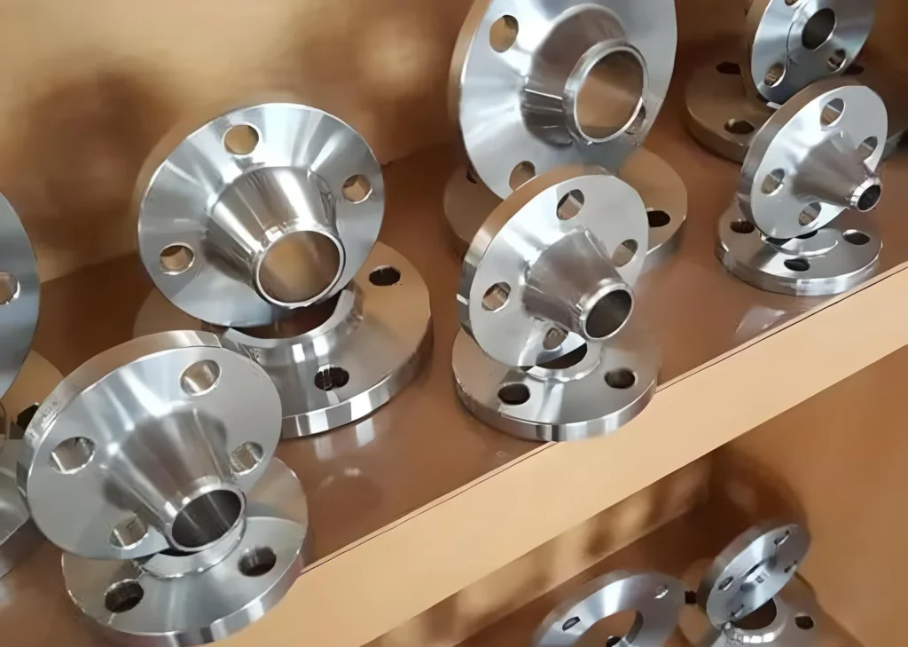 Weld neck flanges